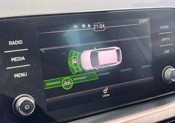 Skoda Scala cena 59900 przebieg: 90000, rok produkcji 2019 z Opole Lubelskie małe 436